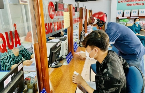 ba ria vung tau thi diem quy trinh nhan ho so tra ket qua khong phu thuoc dia gioi hanh chinh