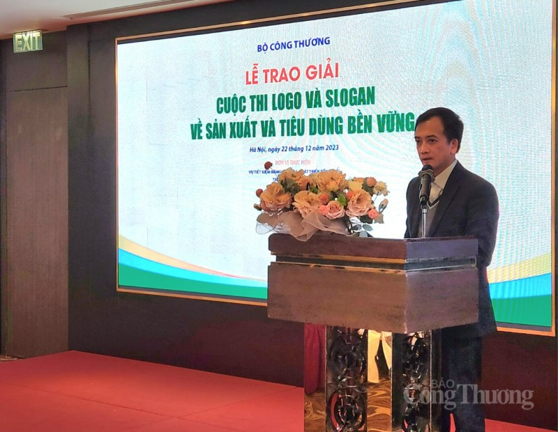 Bộ Công Thương trao giải cuộc thi logo và slogan về sản xuất và tiêu dùng bền vững