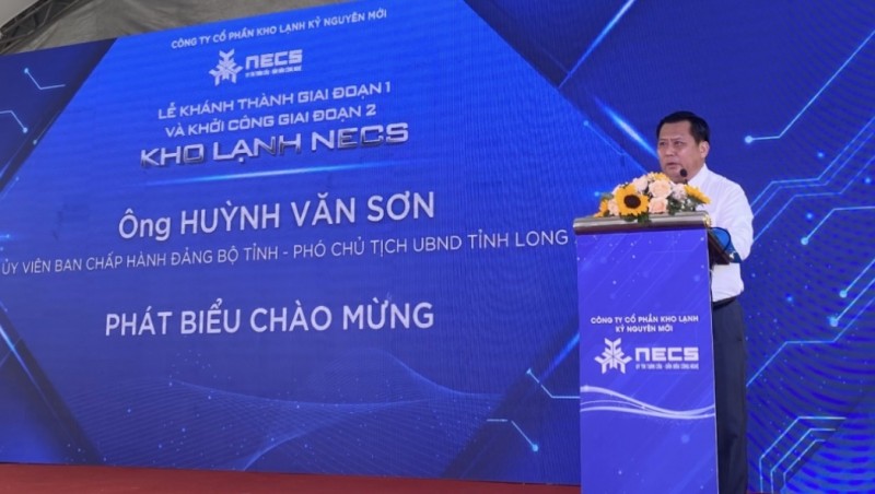 Long An: Hệ thống kho lạnh quy mô và hiện đại bậc nhất Đông Nam Á đi vào hoạt động