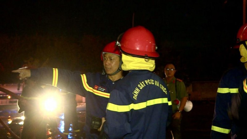 Công an thông tin về vụ cháy nhà máy sợi gây thiệt hại 30 tỷ đồng Công an thông tin về vụ cháy nhà máy sợi gây thiệt hại 30 tỷ đồng