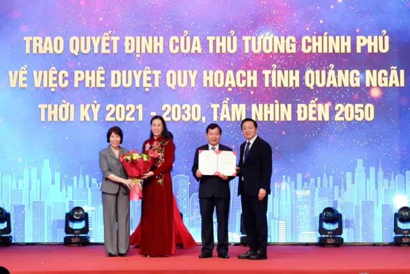 Công bố quy hoạch tỉnh Quảng Ngãi thời kỳ 2021-2030, tầm nhìn đến năm 2050