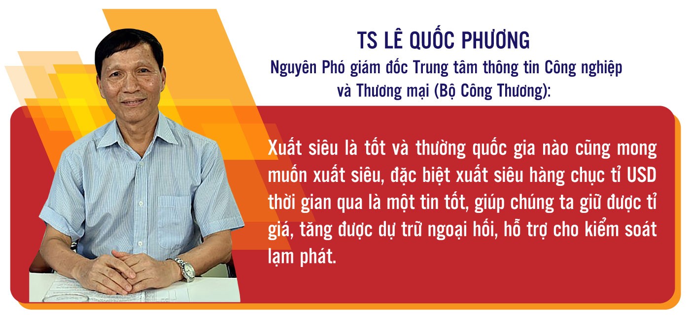 Thấy gì từ con số xuất siêu kỷ lục của năm 2023?