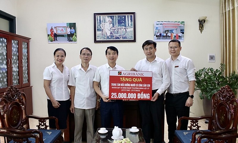 Agribank Thanh Hóa tài trợ hơn 10 tỷ đồng cho hoạt động từ thiện và an sinh xã hội