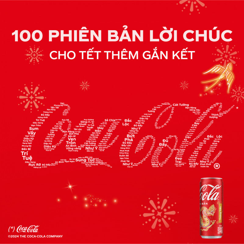 Coca-Cola lan tỏa thông điệp “Gắn kết làm nên Tết diệu kỳ” trong chiến dịch Tết 2024