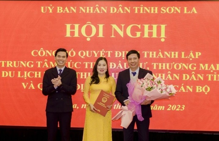 Sơn La: Công bố Quyết định thành lập Trung tâm Xúc tiến đầu tư, Thương mại và Du lịch