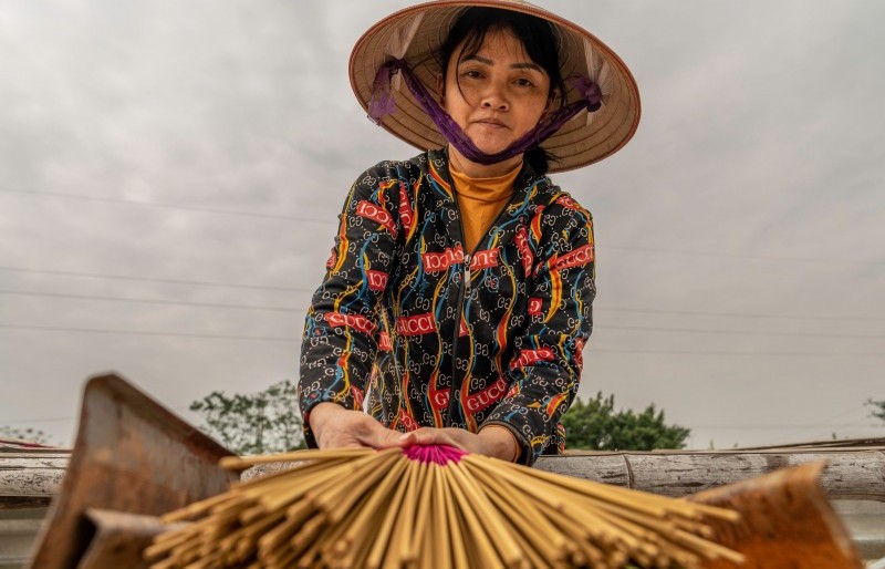 Về làng hương Quảng Phú Cầu những ngày giáp Tết