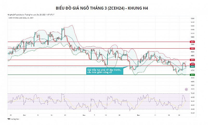 Giá ngô và lúa mì có thể nhận được lực mua trong ngày hôm nay