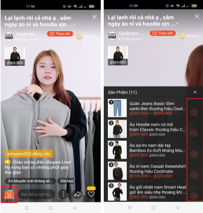 Bán hàng qua livestream tiếp tục bùng nổ, Shopee dẫn đầu doanh thu, với 22.670 tỷ đồng