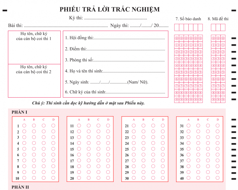 Nhiều thay đổi trong cấu trúc định dạng đề thi tốt nghiệp THPT từ năm 2025. Ảnh: Bộ GDĐT 