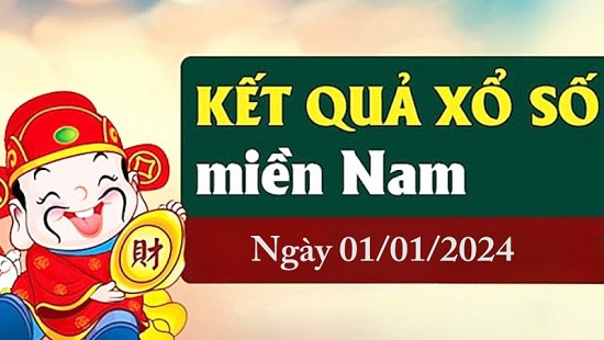 Kết quả Xổ số miền Nam ngày 1/1/2024, KQXSMN ngày 1 tháng 1, XSMN 1/1, xổ số miền Nam hôm nay