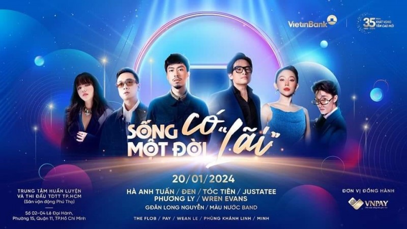 Cộng đồng mạng xôn xao săn vé concert có sự tham gia của Đen Vâu, Hà Anh Tuấn,...