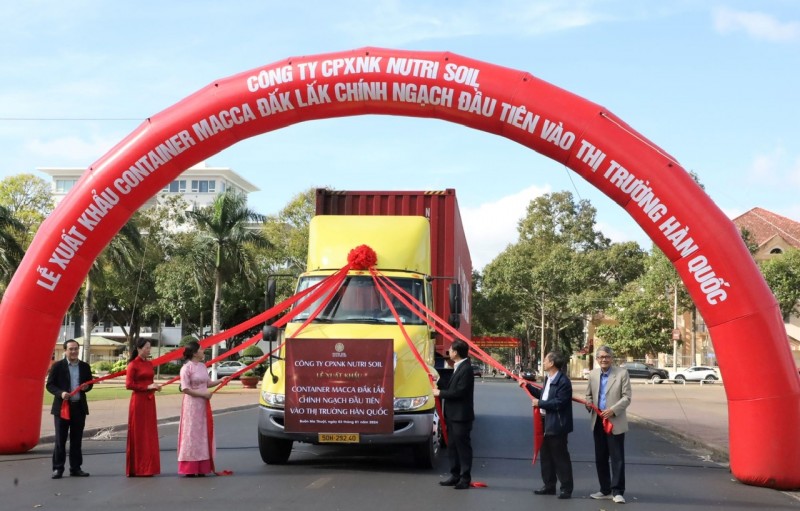 Đắk Lắk: Xuất khẩu chính ngạch hơn 10 tấn mắc ca đầu tiên sang thị trường Hàn Quốc