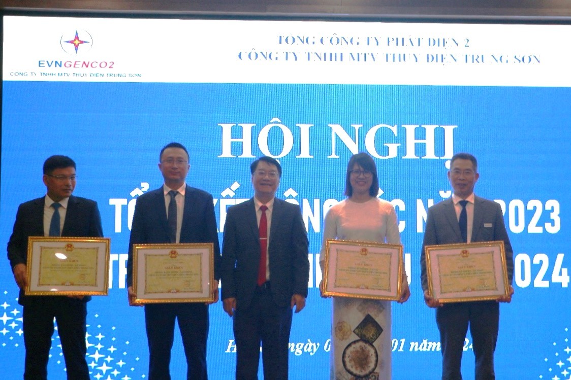 Công ty TNHH MTV thủy điện Trung Sơn tổng kết công tác năm 2023