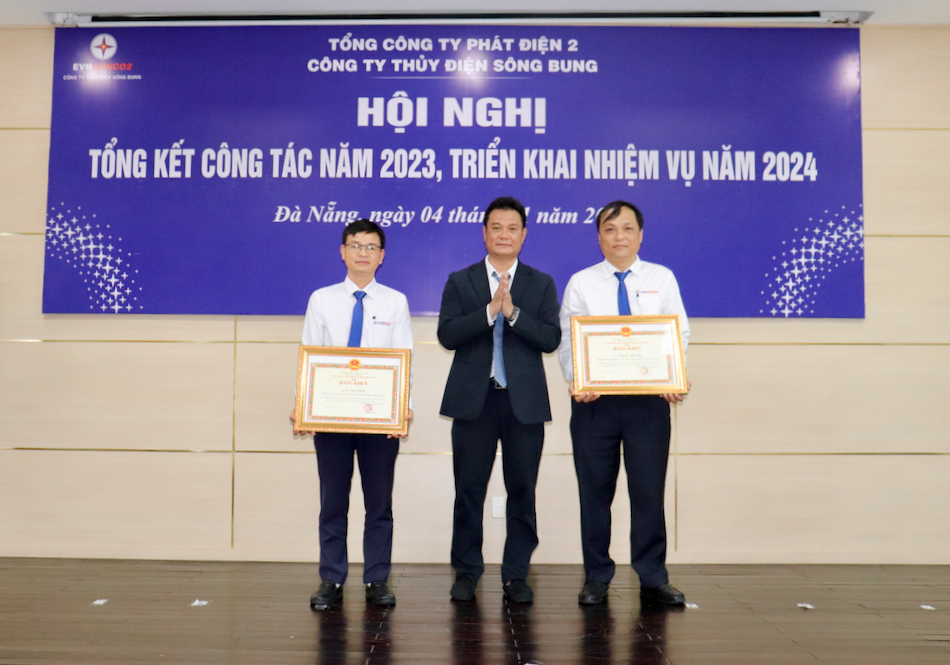 Công ty Thuỷ điện Sông Bung tổng kết công tác năm 2023