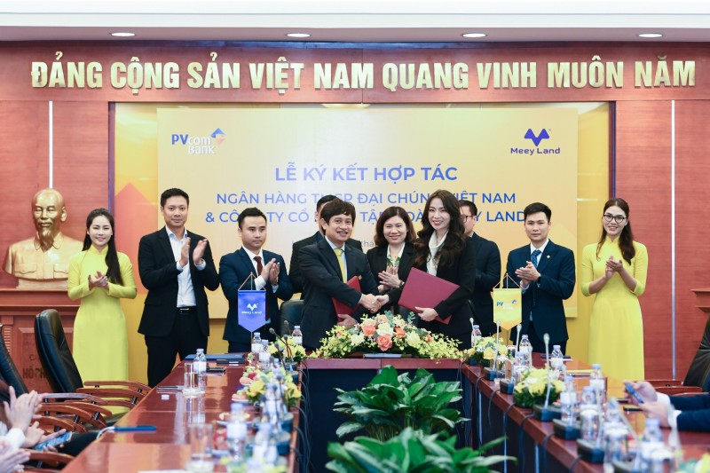 PVcomBank và Meey Land hợp tác sẽ góp phần nâng cao chất lượng  và tốc độ thẩm định bất động sản