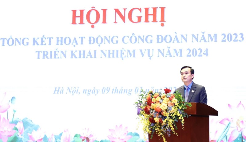 Công đoàn TKV: Tổ chức thành công Hội nghị Tổng kết hoạt động năm 2023 và triển khai nhiệm vụ năm 2024