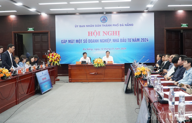 Lãnh đạo Đà Nẵng cam kết gì tại buổi gặp mặt doanh nghiệp, nhà đầu tư năm 2024?