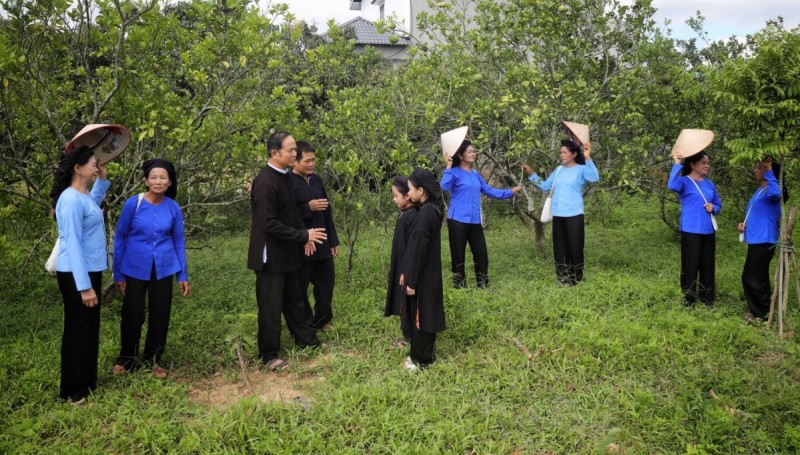 Bắc Giang chú trọng nâng cao đời sống vật chất và tinh thần cho đồng bào dân tộc (Ảnh: Hữu Hưng)