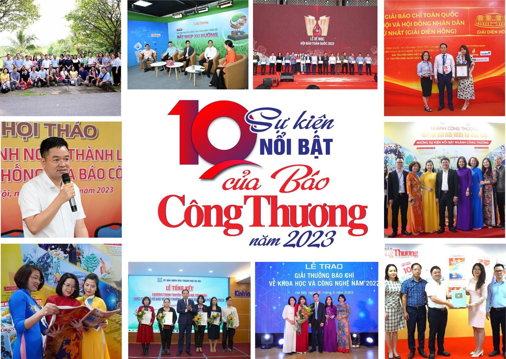 10 SỰ KIỆN NỔI BẬT CỦA BÁO CÔNG THƯƠNG NĂM 2023