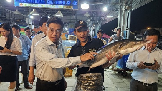 TP. Hồ Chí Minh: Hàng hóa tại các chợ đầu mối đầy ắp, sẵn sàng cho cao điểm Tết