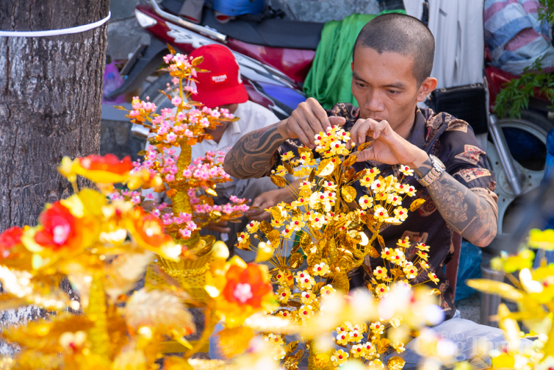 Nha Trang đa dạng thị trường đồ trang trí Tết