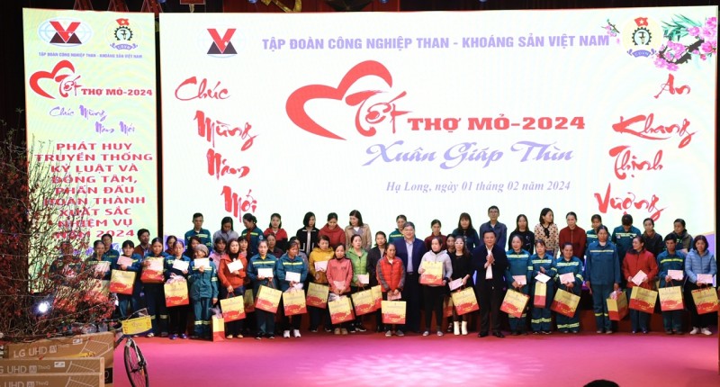 “Tết thợ mỏ - 2024” mang niềm vui đến với người lao động