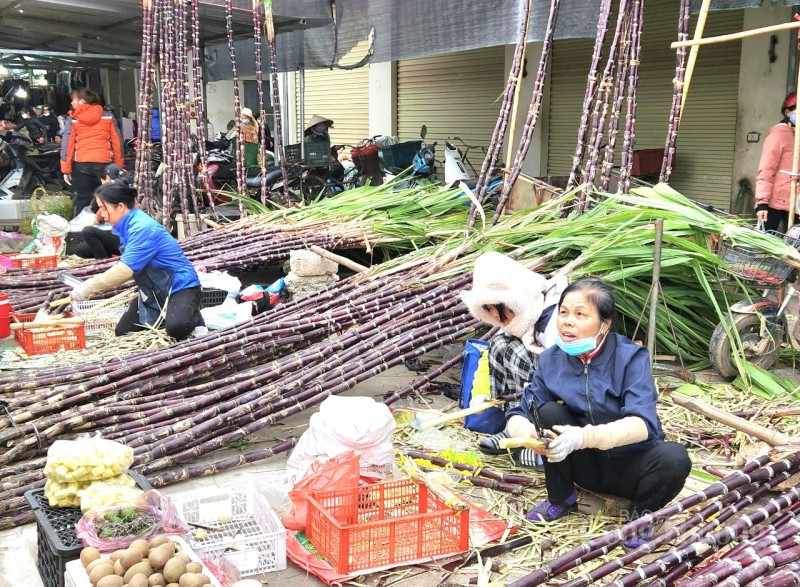 Phiên chợ Tết cuối năm ở Phủ Lạng Giang