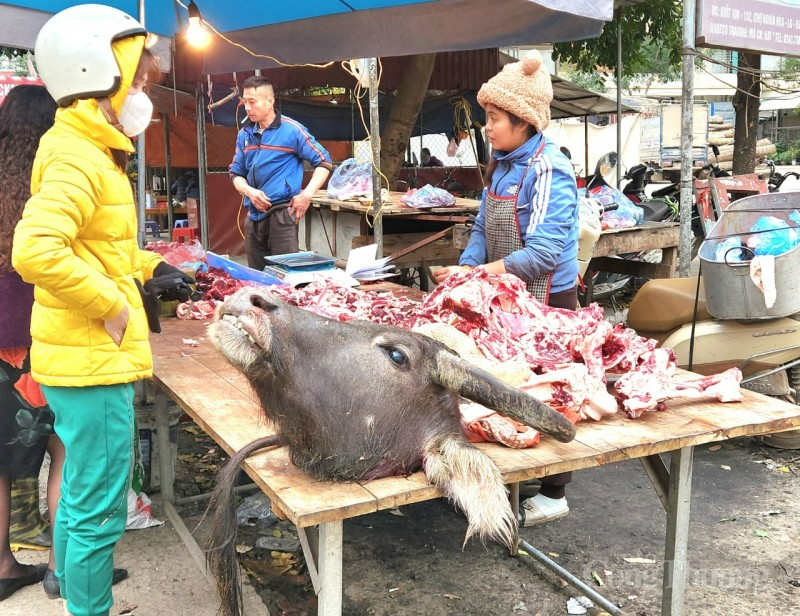 Phiên chợ Tết cuối năm ở Phủ Lạng Giang