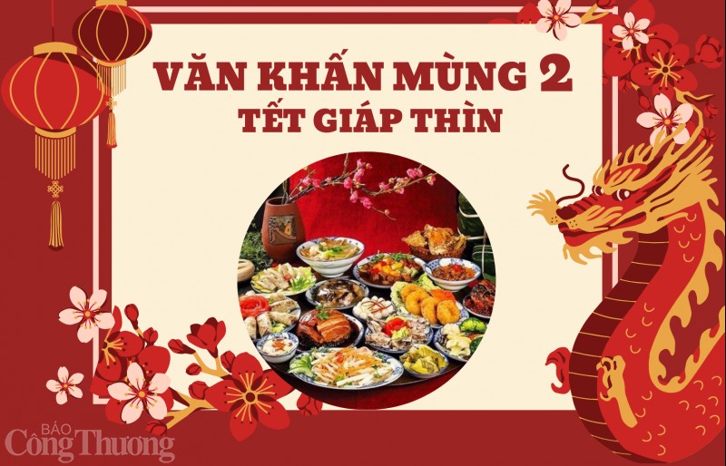 Văn khấn mùng 2 Tết Giáp Thìn đầy đủ, chính xác nhất