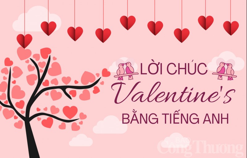 Lời chúc valentine bằng tiếng Anh ngọt ngào, ý nghĩa