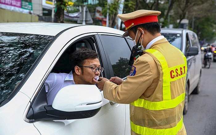 Xử lý 5.589 trường hợp vi phạm nồng độ cồn trong ngày mùng 3 Tết