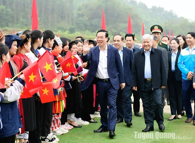 Chủ tịch nước Võ Văn Thưởng phát động Tết trồng cây "Đời đời nhớ ơn Bác Hồ" Xuân Giáp Thìn 2024