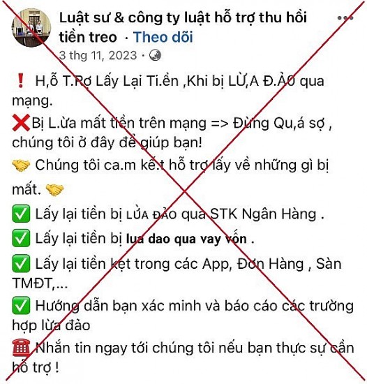 Bị lừa đảo 200 triệu, nhờ luật sư online thì bị lừa tiếp 125 triệu