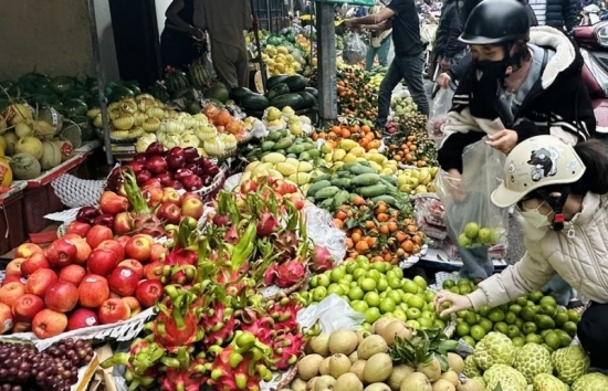 Thị trường dịp lễ Rằm tháng Giêng: Hàng hóa “hạ nhiệt”, thực phẩm chay sôi động trên chợ mạng