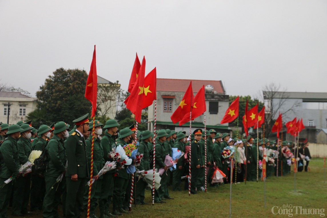 Hòa Bình có gần 2.000 tân binh lên đường nhập ngũ năm 2024