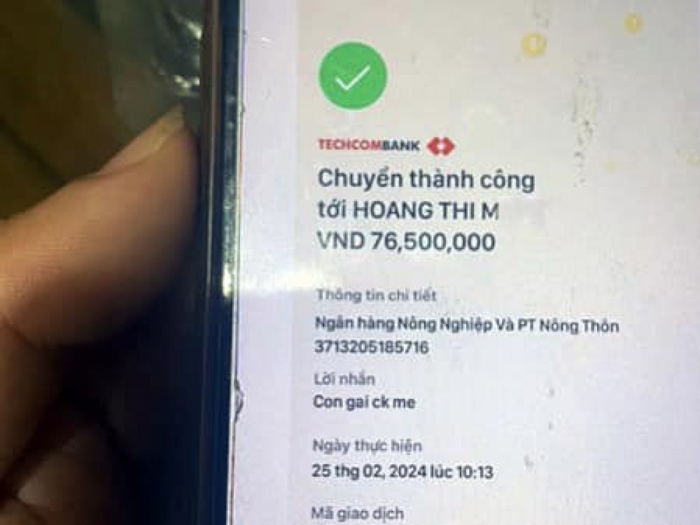 Hà Tĩnh: Kịp thời ngăn chặn vụ lập facebook và bill chuyển tiền giả để lừa đảo