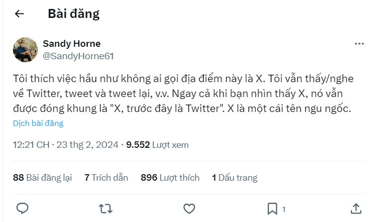 Vì sao mạng xã hội “X” vẫn được gọi là Twitter ?