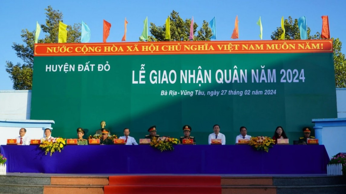 Thanh niên tỉnh Bà Rịa - Vũng Tàu sẵn sàng lên đường nhập ngũ