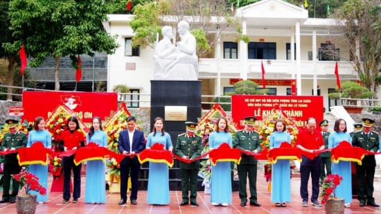 Lai Châu: Khánh thành tượng đài “Bác Hồ với chiến sĩ Biên phòng”