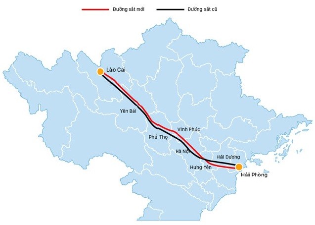 Đề xuất xây dựng tuyến đường sắt Lào Cai - Quảng Ninh chạy qua 10 địa phương