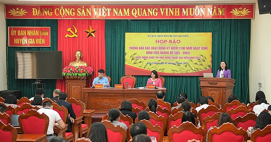 Ninh Bình: Nhiều hoạt động kỷ niệm 1100 năm ngày sinh Đinh Tiên Hoàng Đế