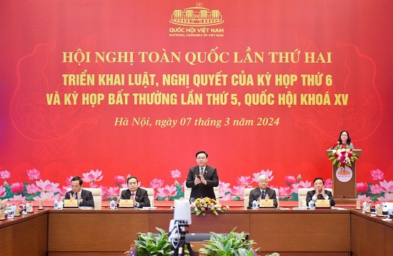 khai mac hoi nghi toan quoc lan thu hai trien khai luat nghi quyet cua quoc hoi