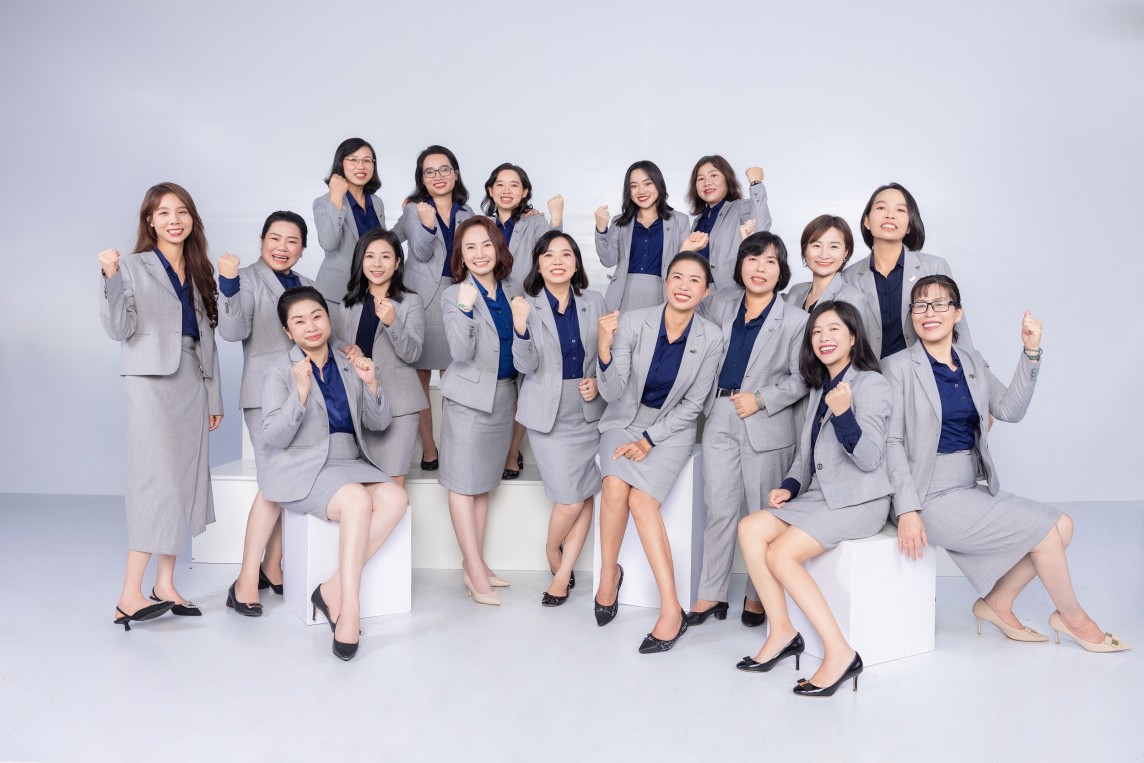 Các đại diện quản lý nữ của TTC AgriS, truyền đi tinh thần “TTC AgriS Ladies - Khai phá tiềm năng, Lan tỏa thành quả” cho thế hệ phụ nữ hiện đại 4.0 nhận thức rõ giá trị của mình để đóng góp cho cộng đồng và xã hội.