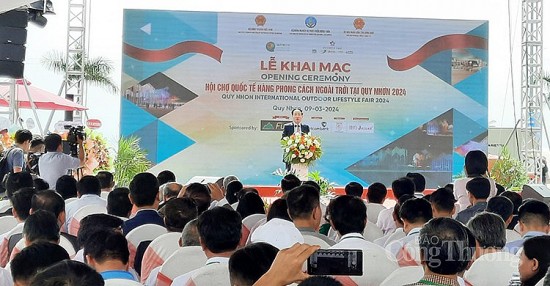 Hội chợ Quốc tế hàng phong cách ngoài trời Quy Nhơn 2024: Kênh xúc tiến thương mại hiệu quả