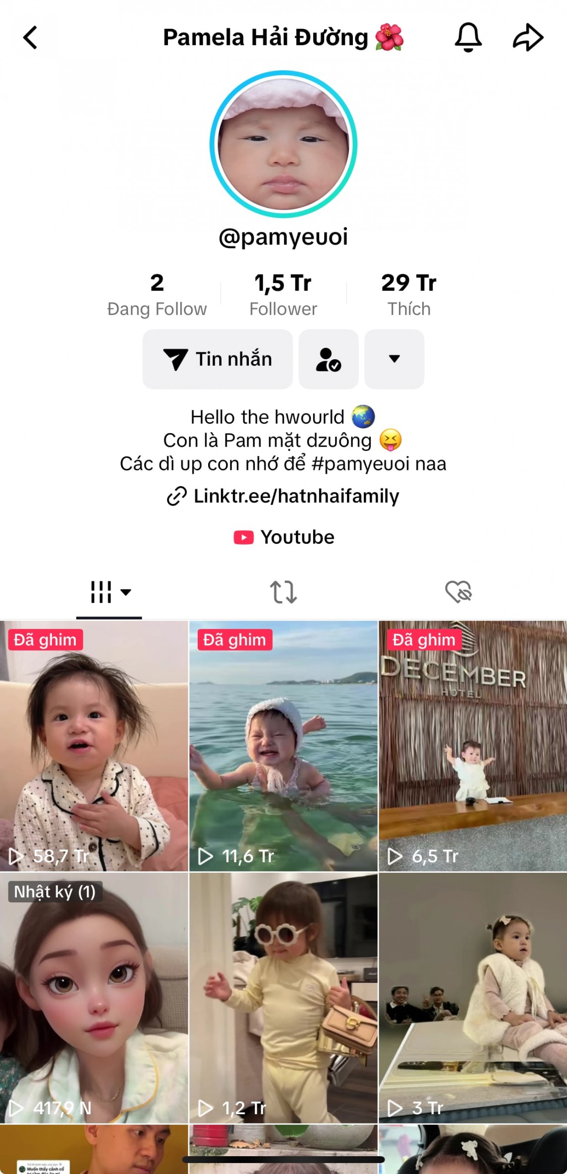 Hành trình chinh phục triệu tim của hội “nhóc tì” Tik Tok