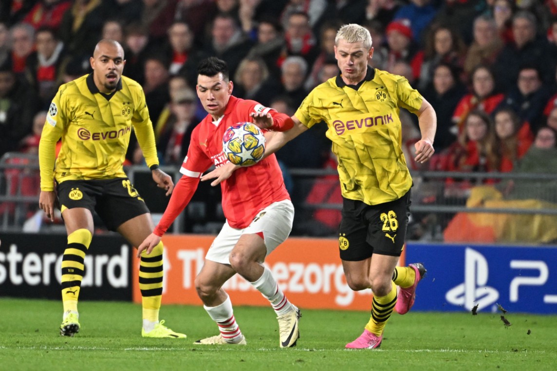 Link xem trực tiếp Dortmund và PSV (03h00 ngày 14/3), vòng 1/8 Champions League 2023/2024