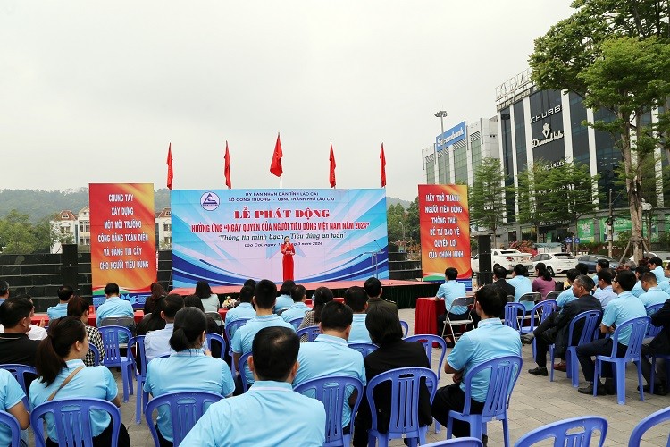 Lào Cai hưởng ứng Ngày Quyền của người tiêu dùng Việt Nam năm 2024