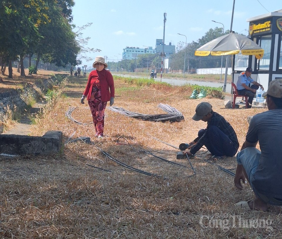 Bà Rịa - Vũng Tàu: Phát hiện nhóm người thi công hàng rào trên hành lang ống dẫn khí