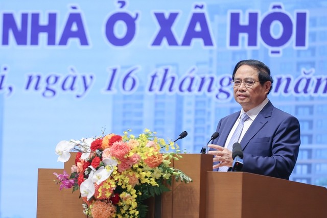 Thủ tướng Phạm Minh Chính: Nghiên cứu đưa nhiệm vụ phát triển nhà ở xã hội thành chỉ tiêu pháp lệnh