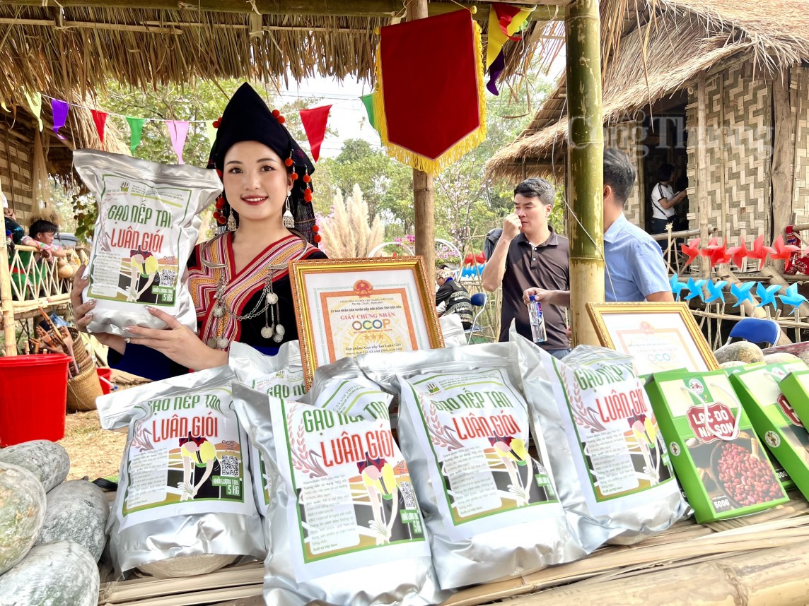 Điện Biên: 90 gian hàng trưng bày sản phẩm OCOP tại không gian văn hóa vùng cao